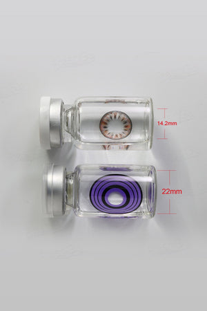 Naruto Sclera Rinnegan Purple Contact Lenses 22mm