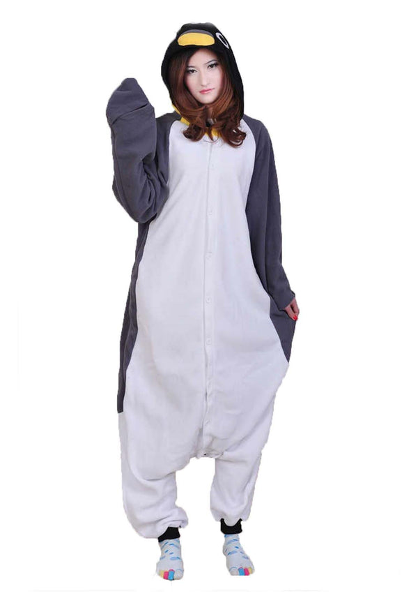 Deluxe Grey Penguin Onesie