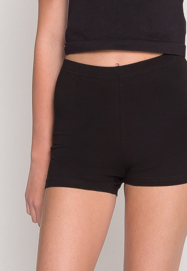 Basic Black Shorts