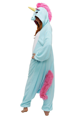 Blue and Pink Unicorn Onesie