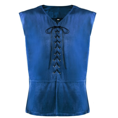 Blue Medieval Vest