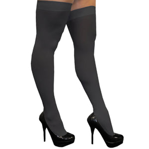 Black Thigh High Tights