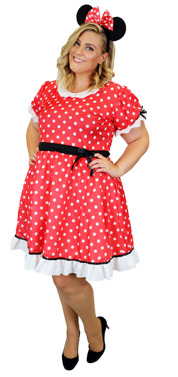 1) Curvy Minnie Mouse Costume Perth | Hurly -