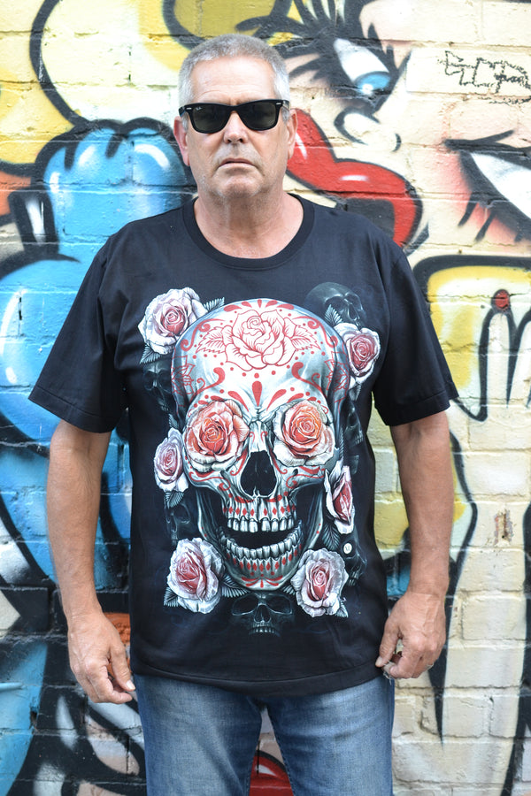 Day of the Dead Skull T-Shirt