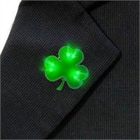 Flashing Shamrock Badge