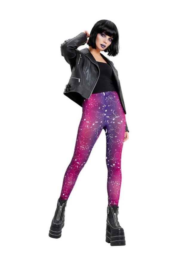 Galactic Print Leggings