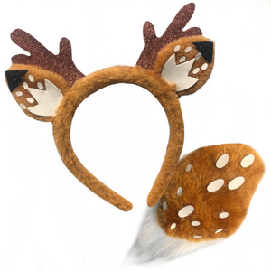 Deer Headband & Tail Set