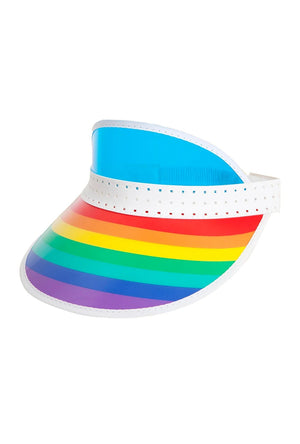 Rainbow Pride Visor