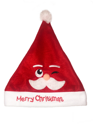 Winking Santa Hat