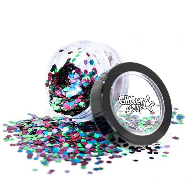 Degradable Shades Chunky Glitter Blends -  Wild Parrot