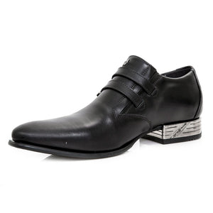 IN STOCK M.2246-S5 New Rock Men's Black Dress Shoes