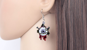 Zombie Eyeball Earrings