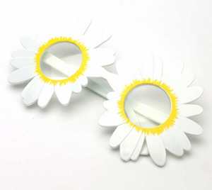 Daisy Flower Glasses