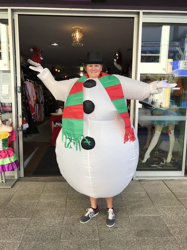 Christmas Snowman Inflatable Costume