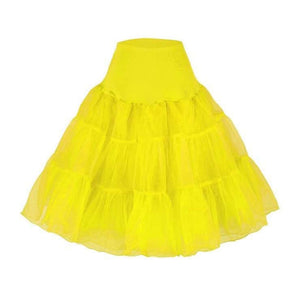 3 Tiered Yellow Petticoat