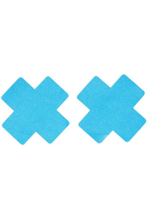 Blue Cross Nipple Pasties