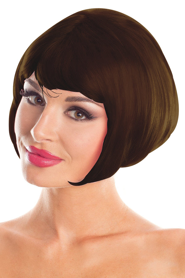 Brown Bob Party Wig