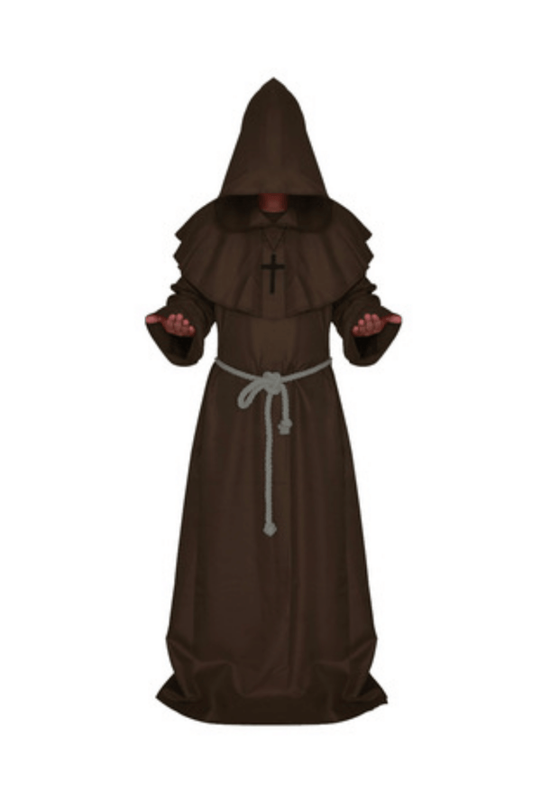 Brown Deluxe Monk Costume