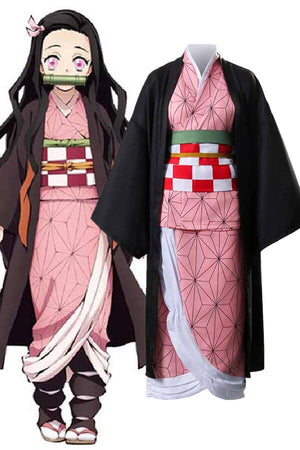 Demon Slayer Nezuko Kamado Kimono Cosplay