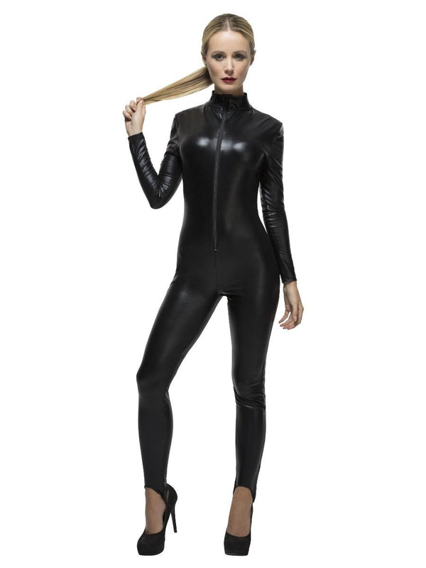 Miss Whiplash Black Catsuit