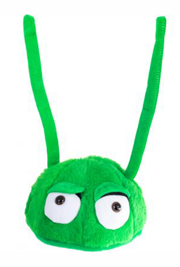 Green Plush Alien Hat