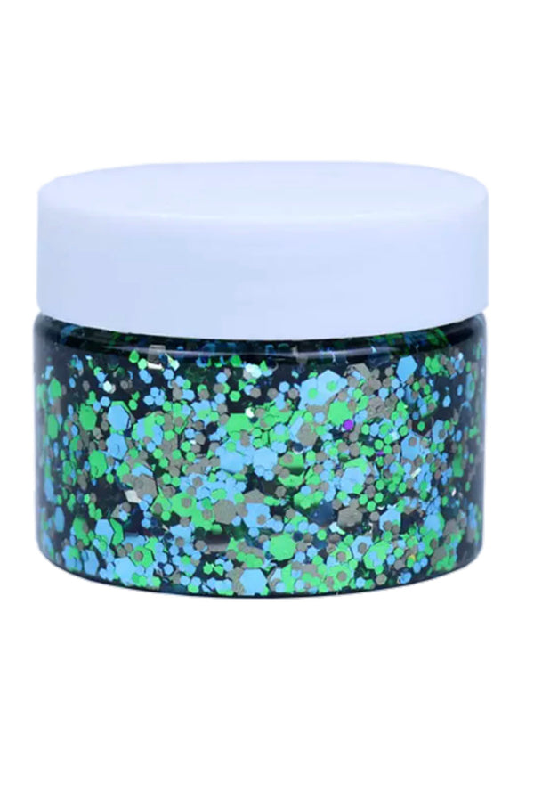 Mermaid Green Peel-Off Glitter