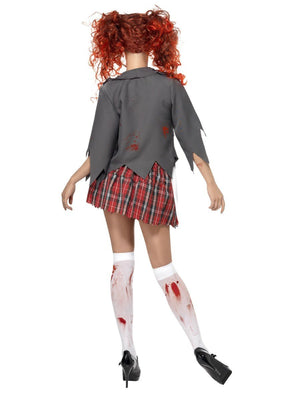 High School Horror Zombie Schoolgirl Costume