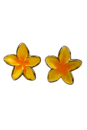 Frangipani Earrings