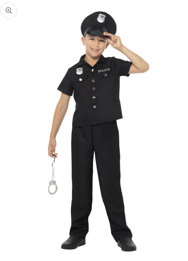 New York Cop Costume Kids