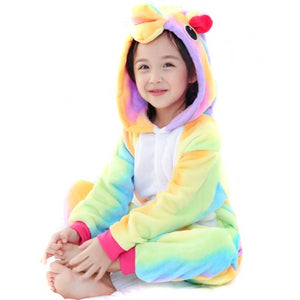 Kid's Rainbow Unicorn Onesie