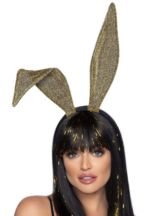 Glitter Gold Bunny Ears