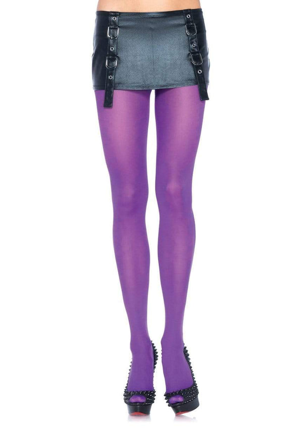 Plus Size Purple Tights