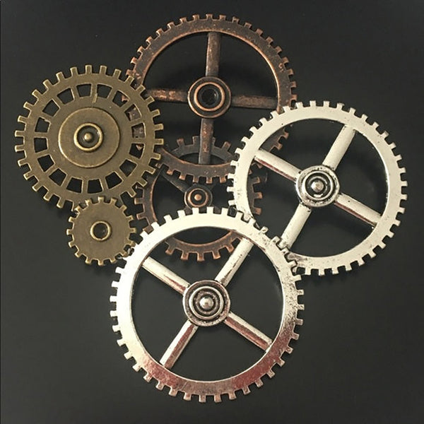 Steampunk Cogs Brooch