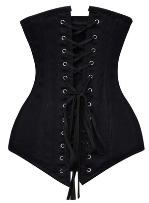 Long Cotton Underbust Corset