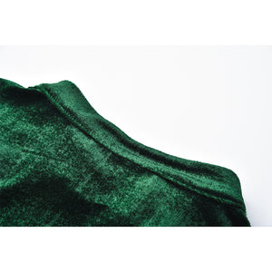 Cropped Green Velvet Steampunk Shrug