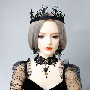 Gothic Spider Hair Crown