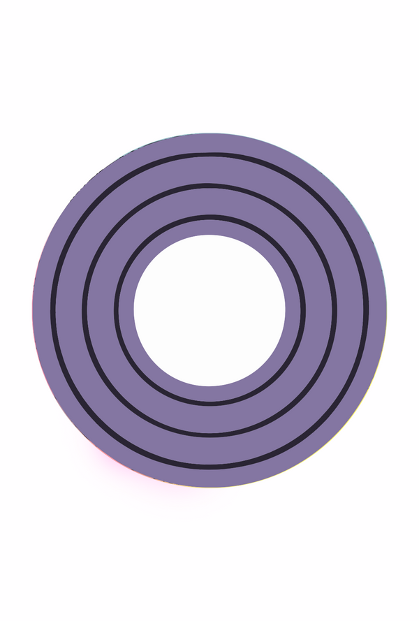 Party Lens #17 Purple Sharingan Rinnegan Naruto Contact Lenses
