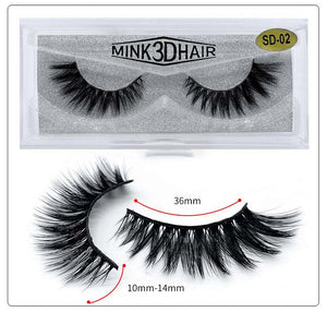 Mink False eyelashes #02