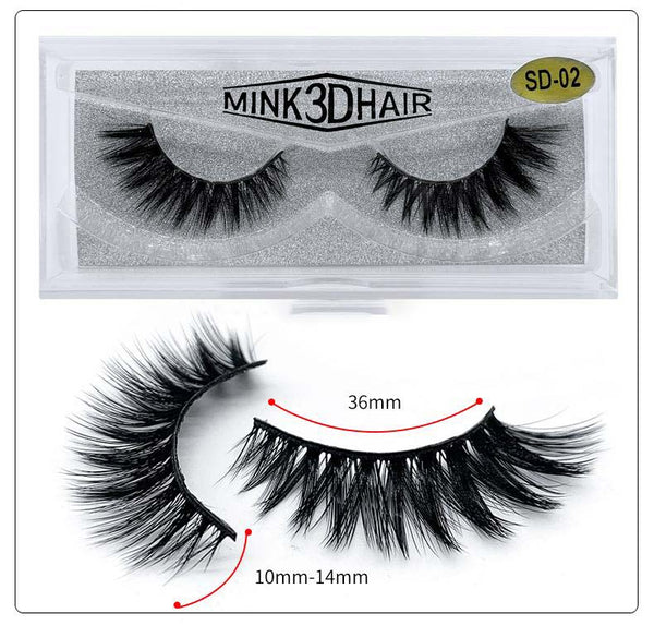 Mink False eyelashes #02