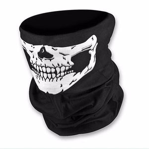 Black Skull Ski Mask