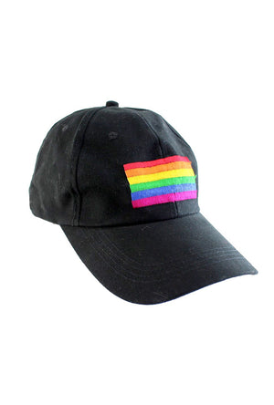 Embroidered Rainbow Flag Hat