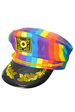 Rainbow Sailor Cap