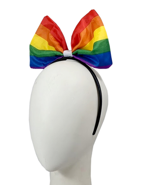 Rainbow Bow Headband