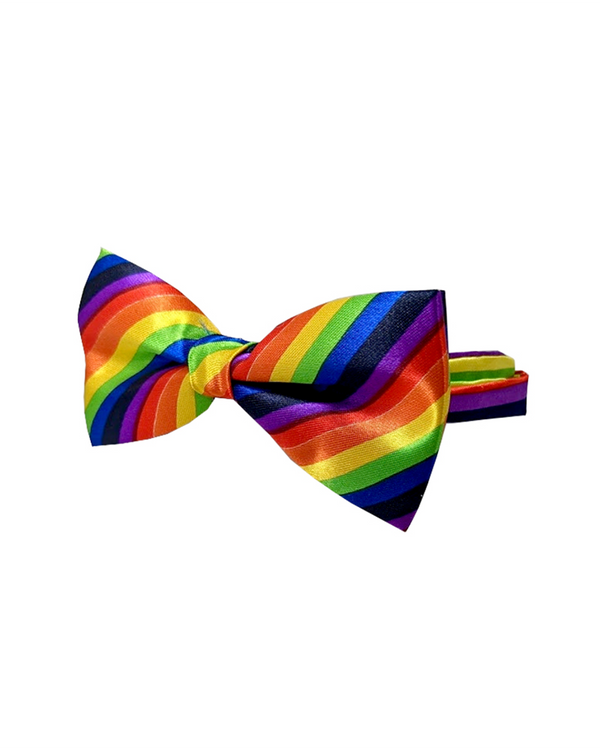 Rainbow Bow Tie