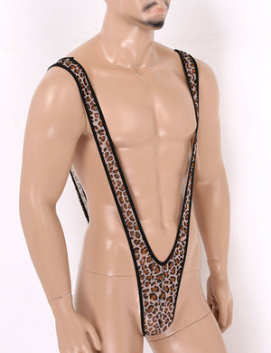 Leopard Print Mankini