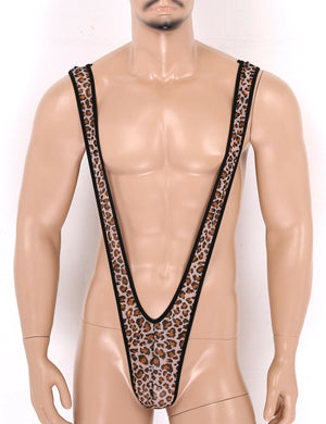 Leopard Print Mankini