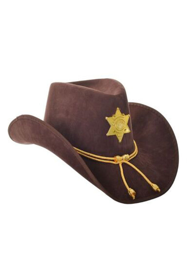 Brown Sheriff Hat