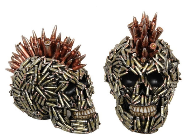 Resin Bullet Head Skull