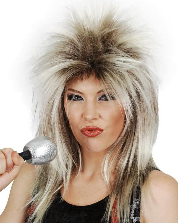 80's Tina Turner Blonde Wig