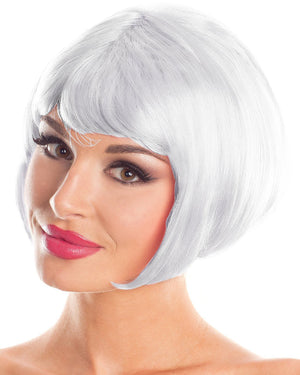 White Bob Party Wig